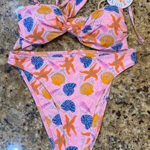 Grey Bandit Bikini~small NWT